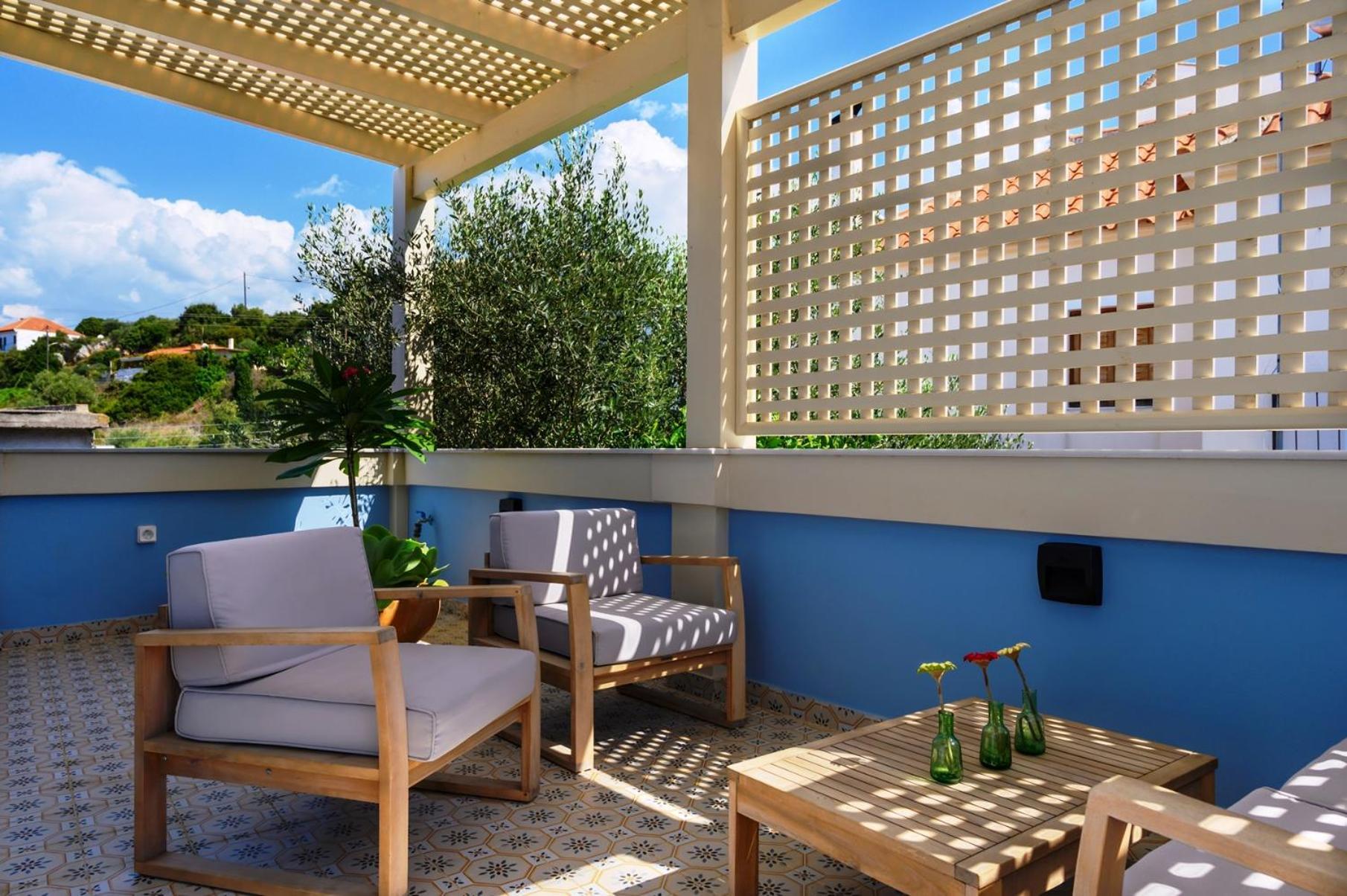 Blue Sky House Lejlighedshotel Pylos Eksteriør billede